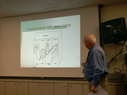 Marv sharing his knowledge at ACCE-ACEW,  Long Beach, 2006