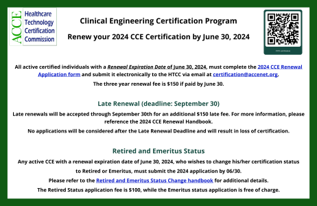 2024 CCE Renewals